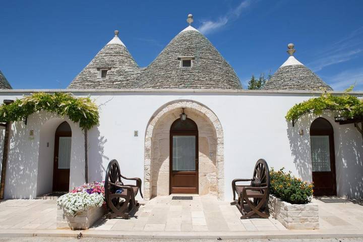 Chambre d’hôte pour 2 personnes, avec Piscine à Alberobello