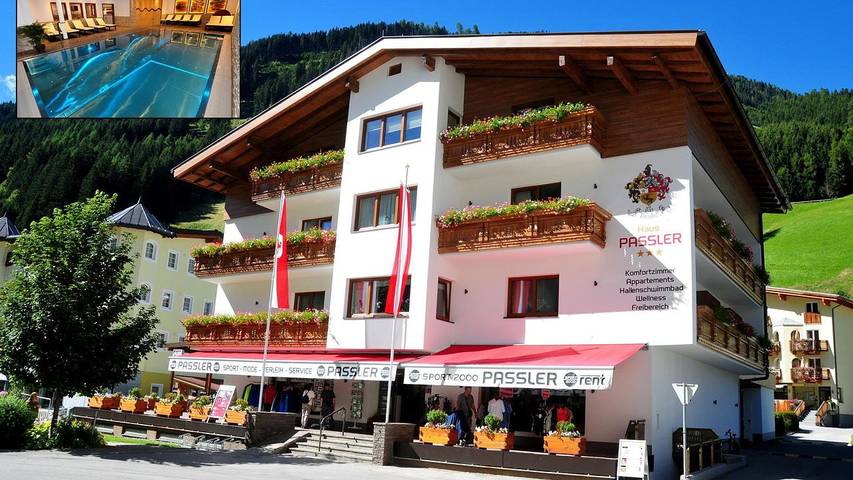 Ferienwohnung für 4 Personen, mit Balkon und Garten sowie Sauna und Pool in Sankt Jakob in Defereggen