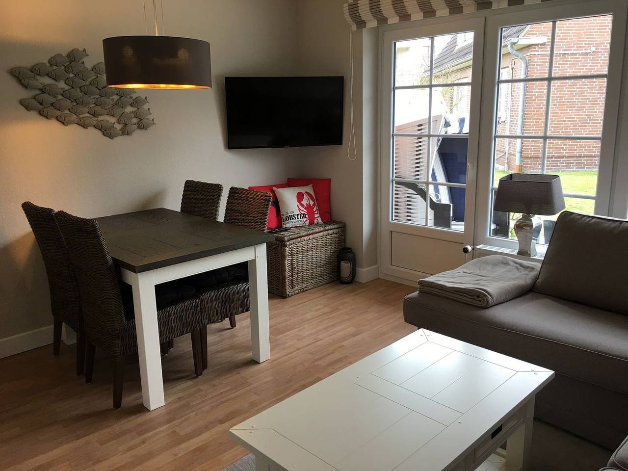 Ganze Wohnung, Komfortables Ferienhaus "Lister Tor 16" mit Terrasse und Garten in List auf Sylt in List (Sylt), Sylt