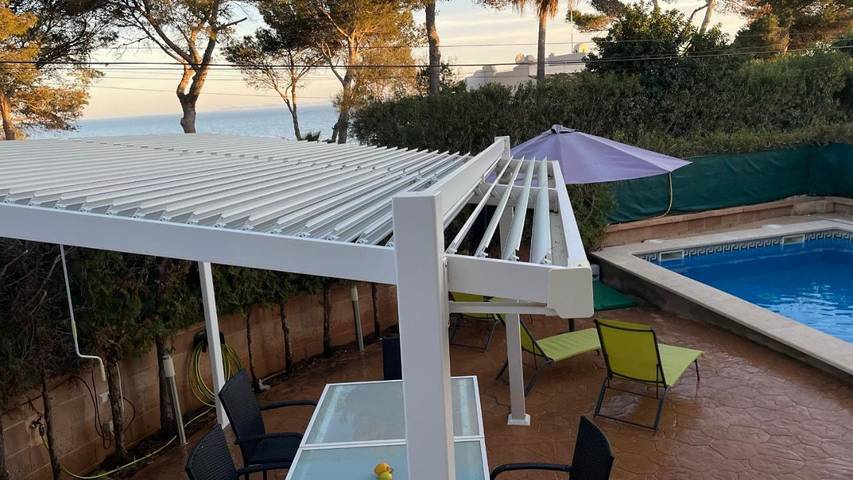 Ferienhaus für 8 Personen, mit Balkon und Terrasse sowie Garten und Pool in Cala Pi - 3