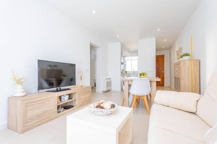 Ganze Ferienwohnung, La Llimona - Gemütliche Wohnung nur wenige Meter vom Strand von Port de Pollença entfernt. Wifi gratis. in Port de Pollença, Pollença