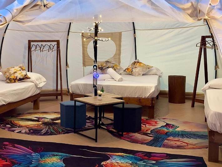 Parc de vacances pour 2 personnes, avec vue et piscine ainsi que terrasse et jardin à Gandia - 2