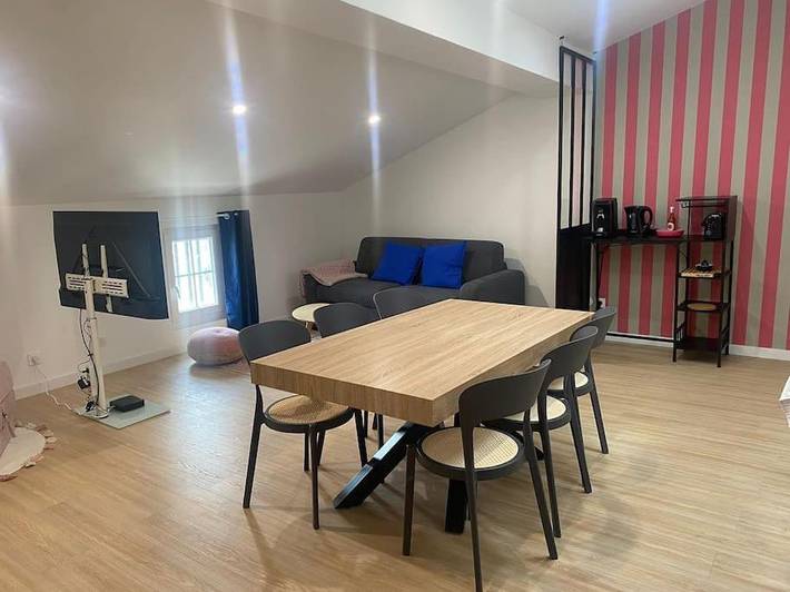 Appartement de vacances pour 4 personnes, avec Vue