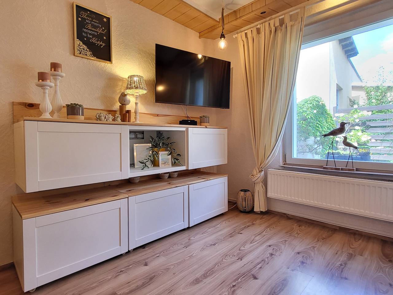 Ganze Wohnung, Doppelhaushälfte 'Mien Lüttes Glück - Backboord' mit privater Terrasse, privatem Garten und Wlan in Zempin, Usedomer Norden