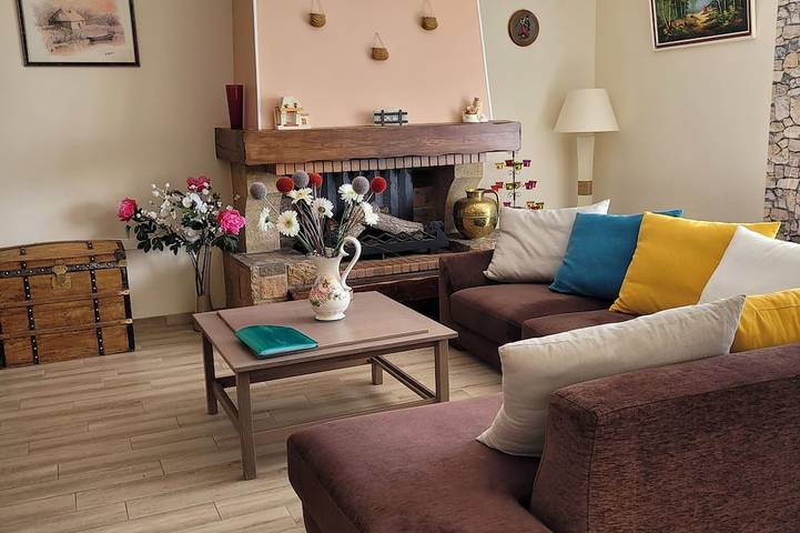 Maison de vacances pour 12 personnes, avec jardin ainsi que terrasse et jacuzzi à Pirou