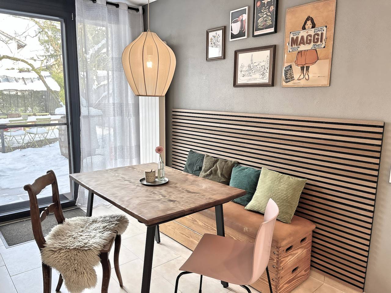 Goethe49: Wunderschönes Charakter Gästehaus mit genialem Outdoor Bereich - Ferienhaus mit 85 qm, 1 Schlafzimmer und 1 Wohn-/Schlafbereich, max. für 5 Personen in Rielasingen-Worblingen, Hegau