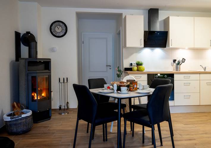 Ferienwohnung für 4 Personen, mit Terrasse und Garten sowie Sauna im Oldenburger Münsterland