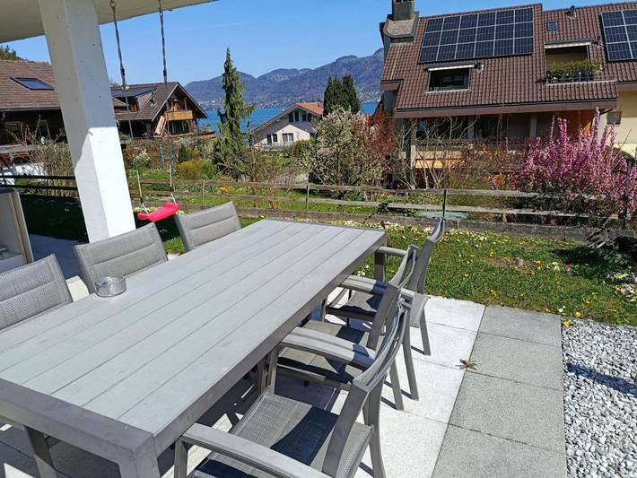 Gîte pour 4 personnes, avec vue ainsi que jardin et vue sur le lac à Spiez - 3