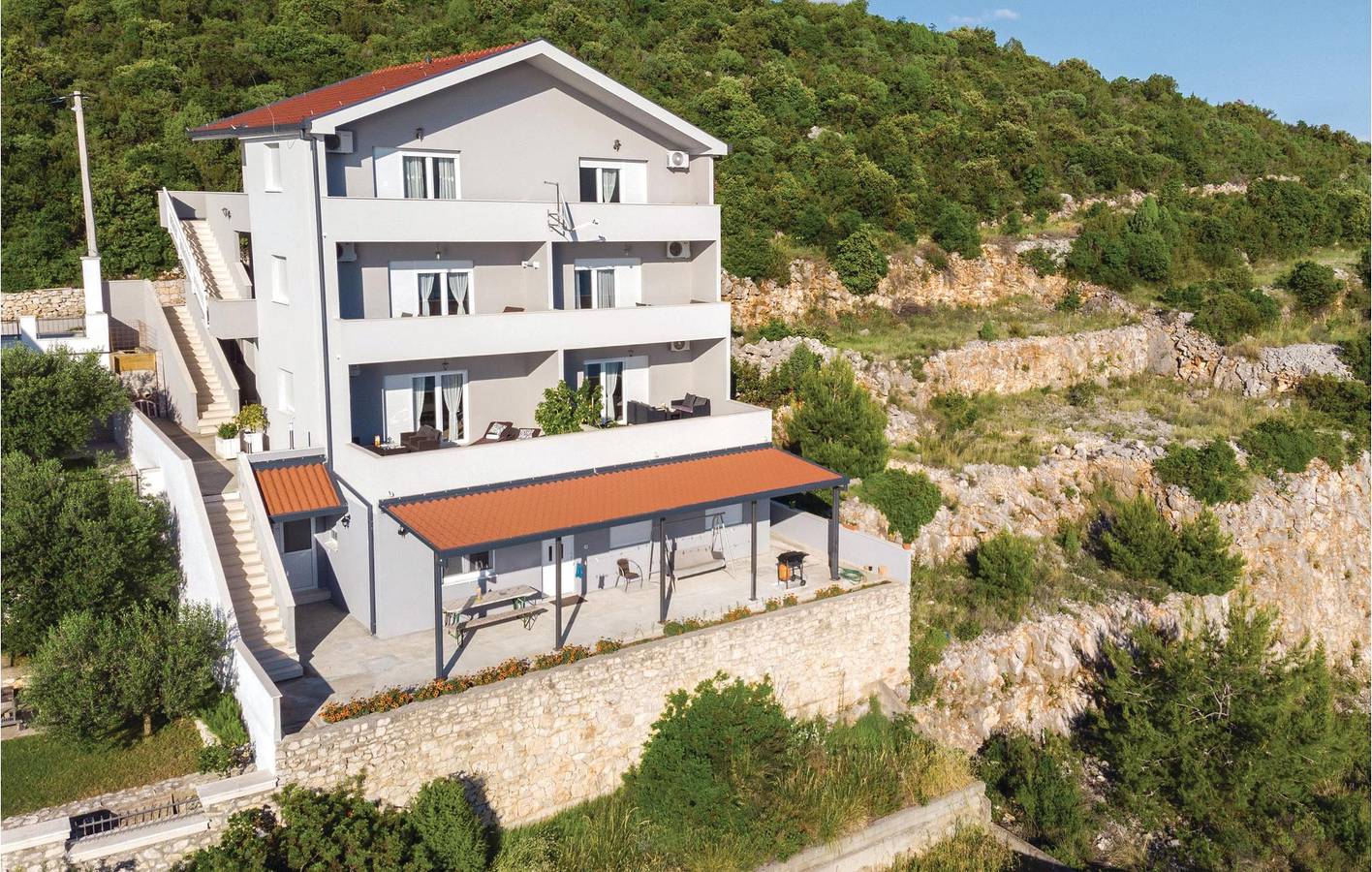 Geheel vakantieappartement, Vakantieappartement voor 4 personen met terras in Komarna, Dubrovnik-Neretva