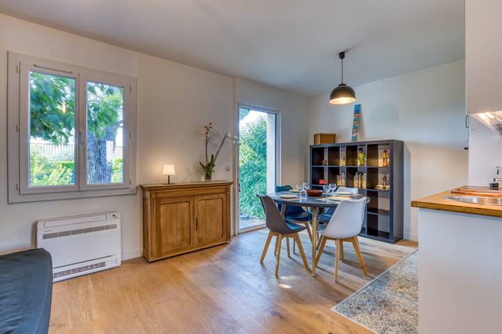 Hel lägenhet, Apartment 'Mas Chloro-Phil' with Shared Terrace, Wi-Fi and Air Conditioning in Clapiers, Medelhavskusten (Frankrike)