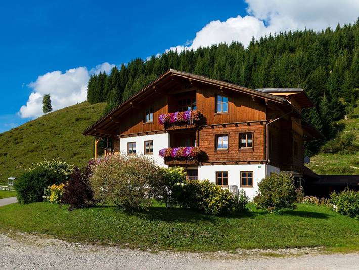Ferienhaus für 4 Personen, mit Balkon in Grän