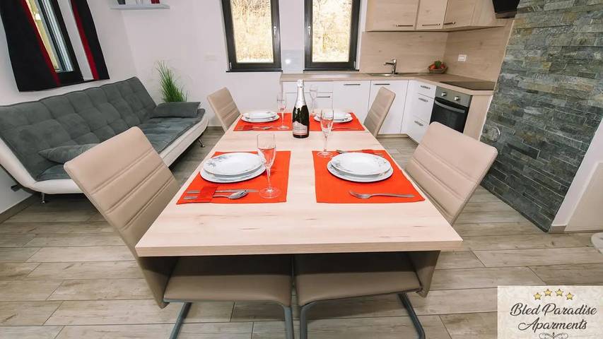 Ferienwohnung für 6 Personen, mit Balkon, mit Haustier in Bled