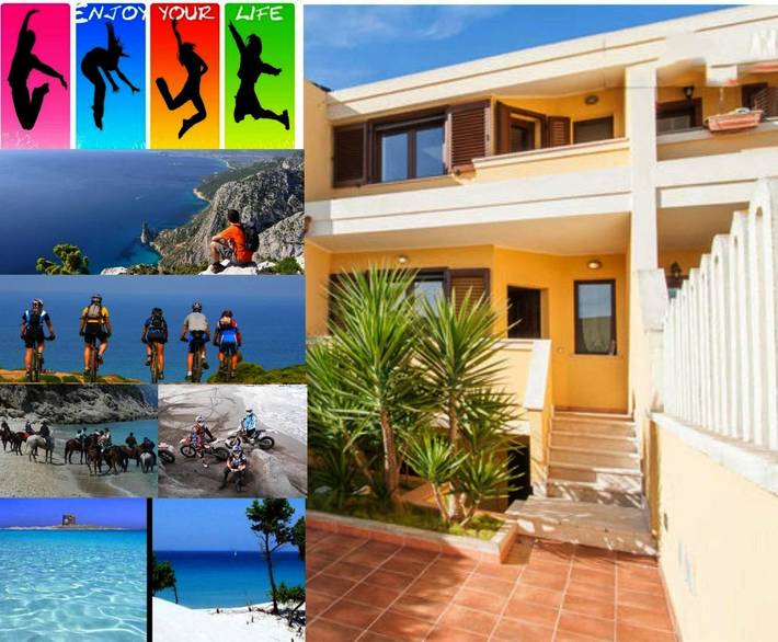 Appartamento per 4 persone, con Balcone e Terrazza nonché Giardino e Panorama a Selargius