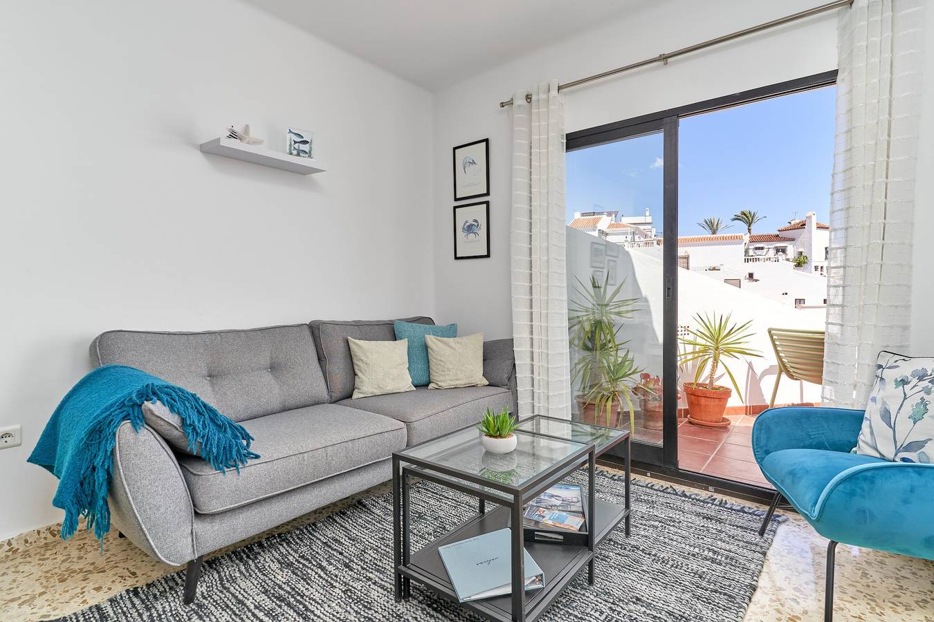 Hel leilighet, Ferieleilighet for 4 personer med balkong in Playa de Burriana, Nerja