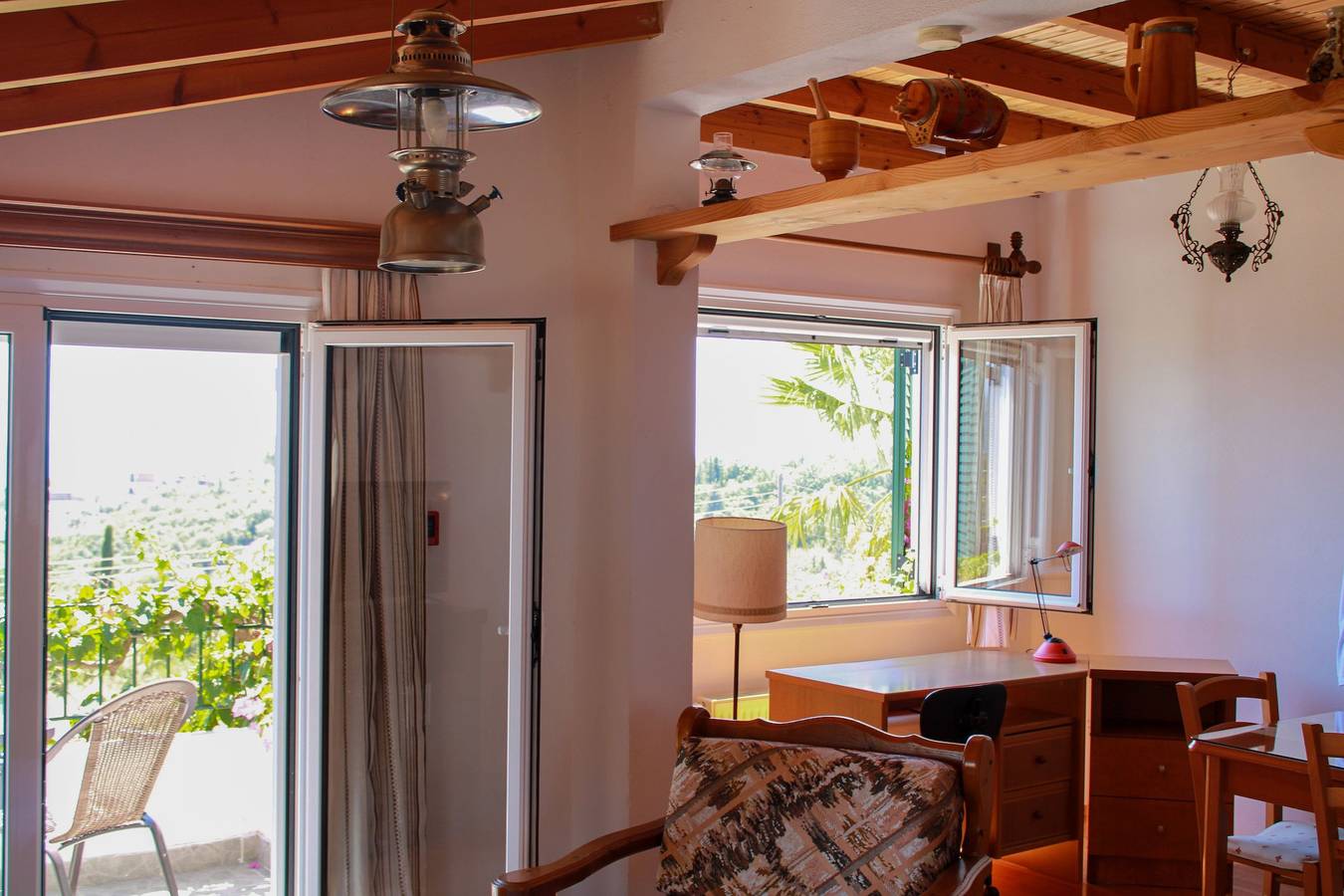 Appartement entier, Double in the attic in Sývota, Thesprotie