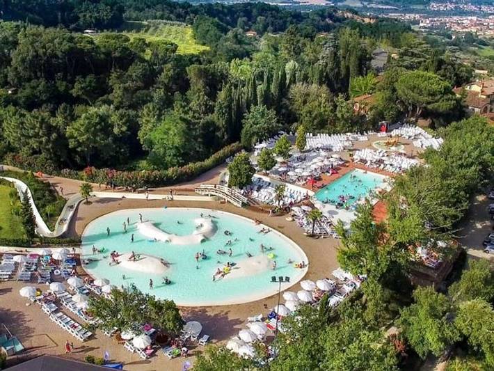 Camping für 6 Personen, mit Kinderpool und Whirlpool in der Toskana