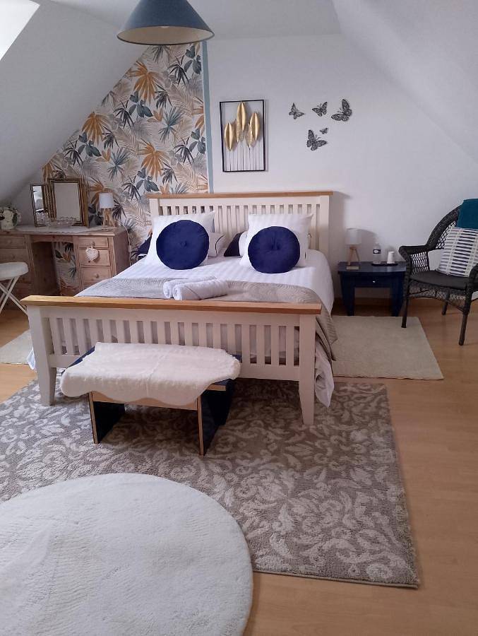 Gîte pour 2 personnes, avec jardin à Treffrin