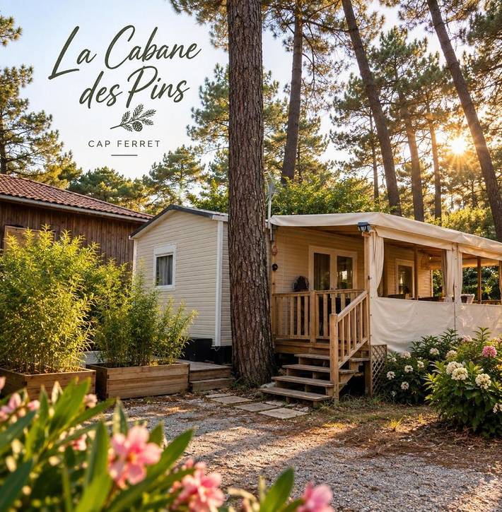 Camping pour 8 personnes, avec Jacuzzi et Terrasse ainsi que Piscine et Sauna dans Claouey