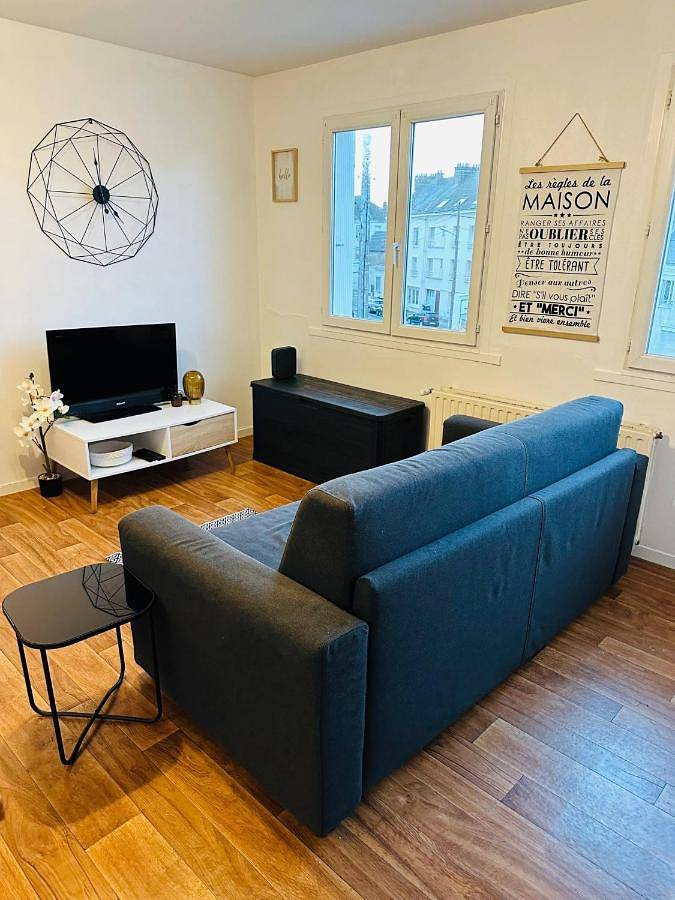 Appartement entier, Appartement Escale Paquebot Confort et Élégance in Saint-Nazaire, Côte d'Amour