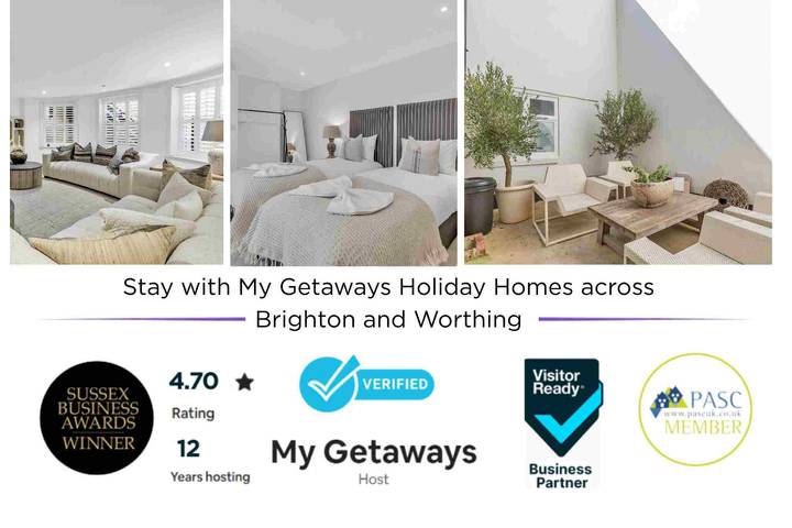 Ferienwohnung für 2 Personen, mit Terrasse in Worthing - 3