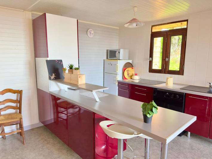 Location de vacances pour 8 personnes, avec jardin ainsi que terrasse et vue à Cenves - 4
