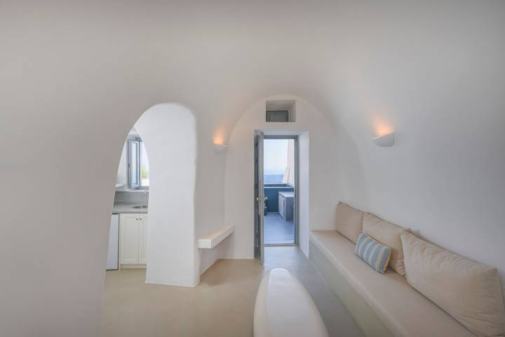 Ferienwohnung für 2 Personen, mit Terrasse und Meerblick auf Santorin - 4