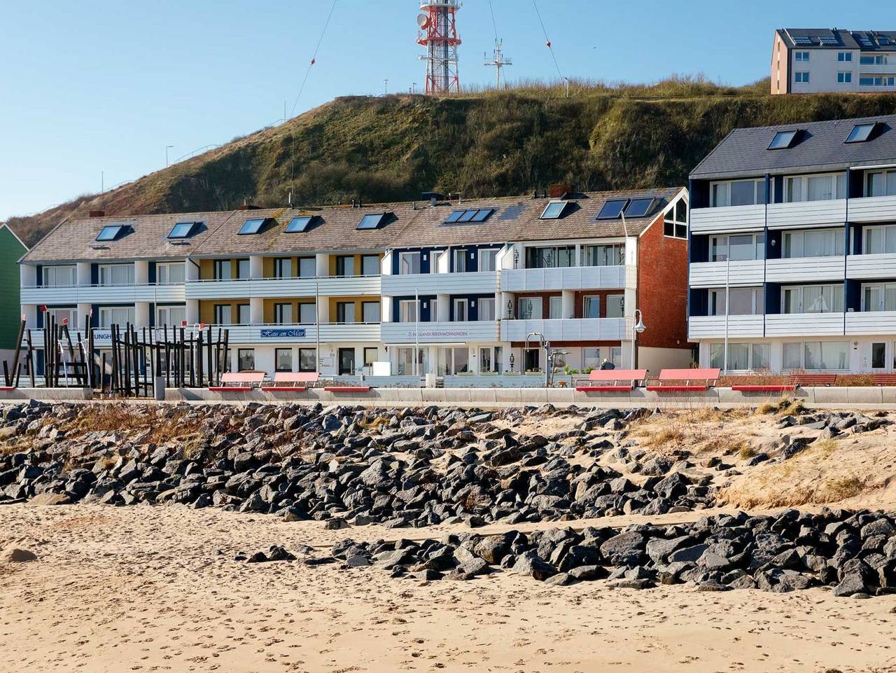 Ganze Ferienwohnung, Insulaner Ferienwohnungen - Wohnung zur Inselseite in Helgoland