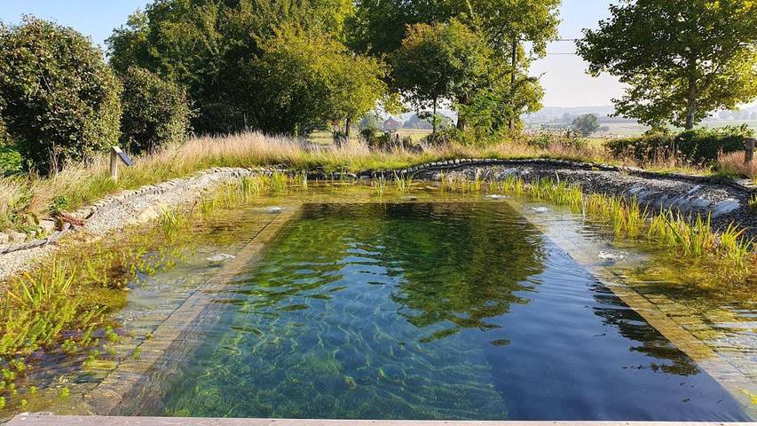 Location de vacances pour 12 personnes, avec terrasse et piscine ainsi que jardin et vue dans Kemmel - 2