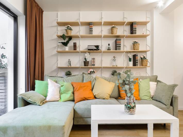 Apartament wakacyjny dla 7 osób, z Balkon/ taras i Balkon oraz Taras w Łódź