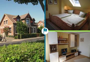 Ferienwohnung für 4 Personen, mit Ausblick und Garten in Wyk auf Föhr (Stadt)