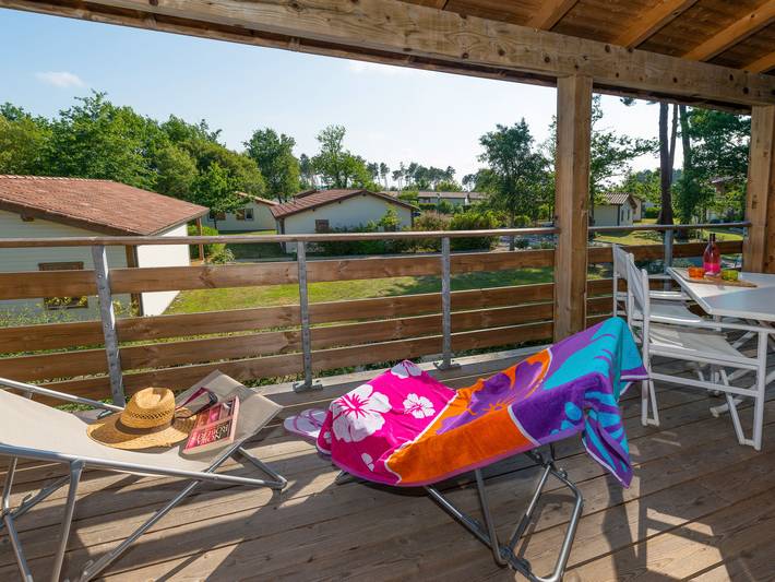 Appartement entier, Les Cottages du Lac T2 Tradition in Parentis-en-Born, Côte d’Argent