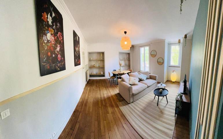 Appartement de vacances pour 6 personnes, avec Balcon ainsi que Terrasse et Vue