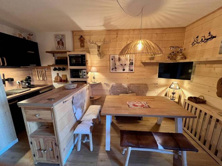 Gîte pour 4 personnes, avec balcon et vue à Montclar - 4