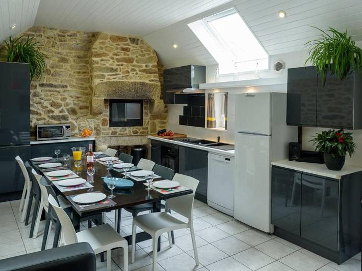 Location de vacances pour 12 personnes, avec jardin et terrasse, animaux acceptés à Plouguin - 3