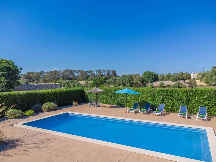 Finca für 10 Personen, mit Terrasse in Montuïri - 4