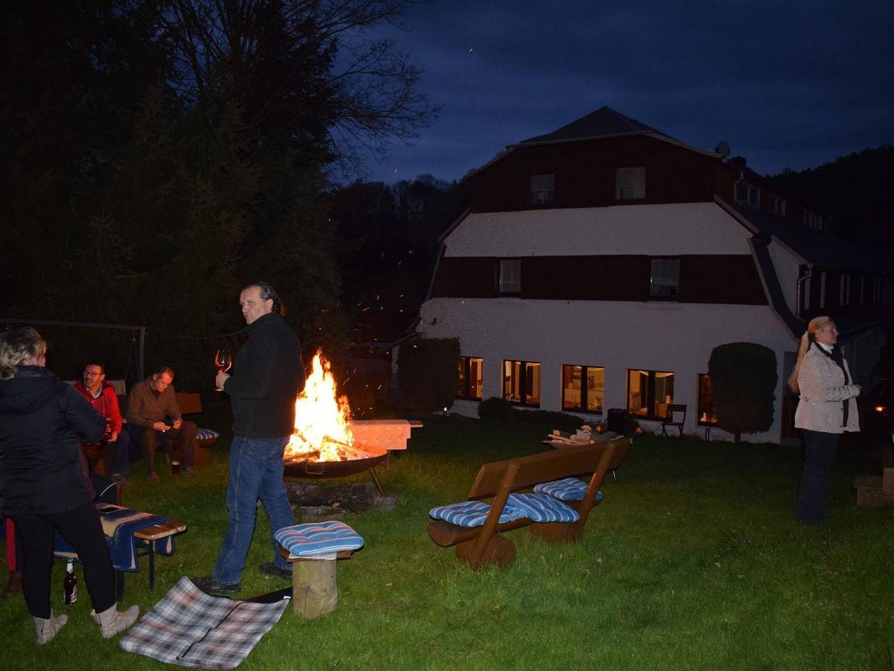 Pension Lachmann - Standard Doppelzimmer, Dusche, Wc in Pfaffendorf, Königstein