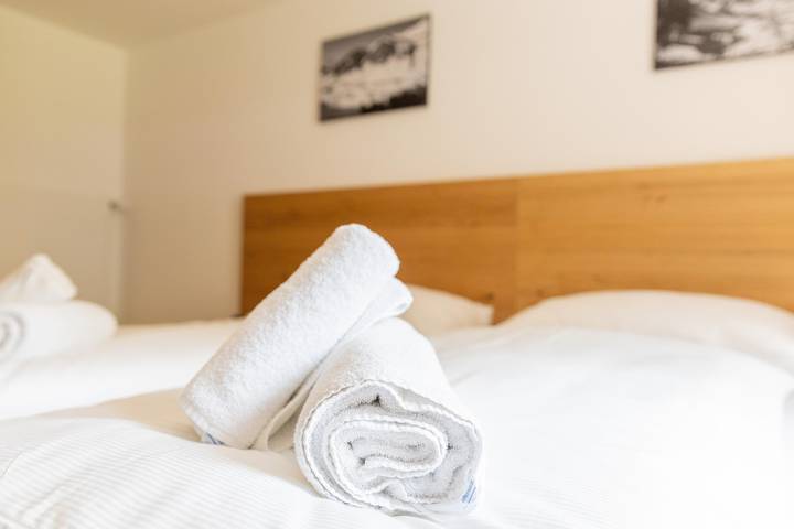 Ferienwohnung für 5 Personen, mit Pool und Garten in Brand - 4