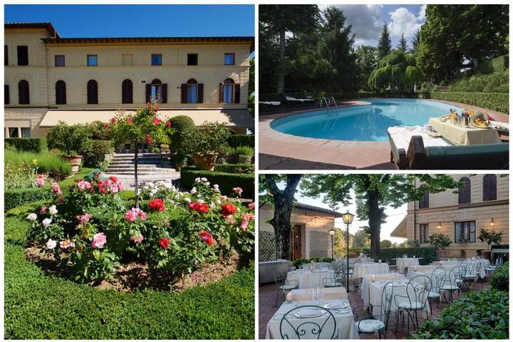 Appartamento per 2 persone, con Terrazza e Giardino nonché Piscina a Scacciapensieri