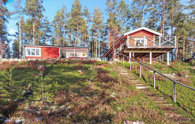 Ferienhaus für 5 Personen, mit Seeblick und Terrasse sowie Garten - 1