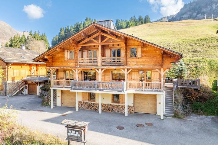 Chalet pour 20 personnes, avec Balcon/Terrasse et Sauna à Le Grand-Bornand