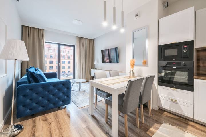 Ganze Wohnung, Stylish Apartment in the Heart of Gdansk | Balcony | Close to the Old Town in Danzig, Zatoka Gdańska