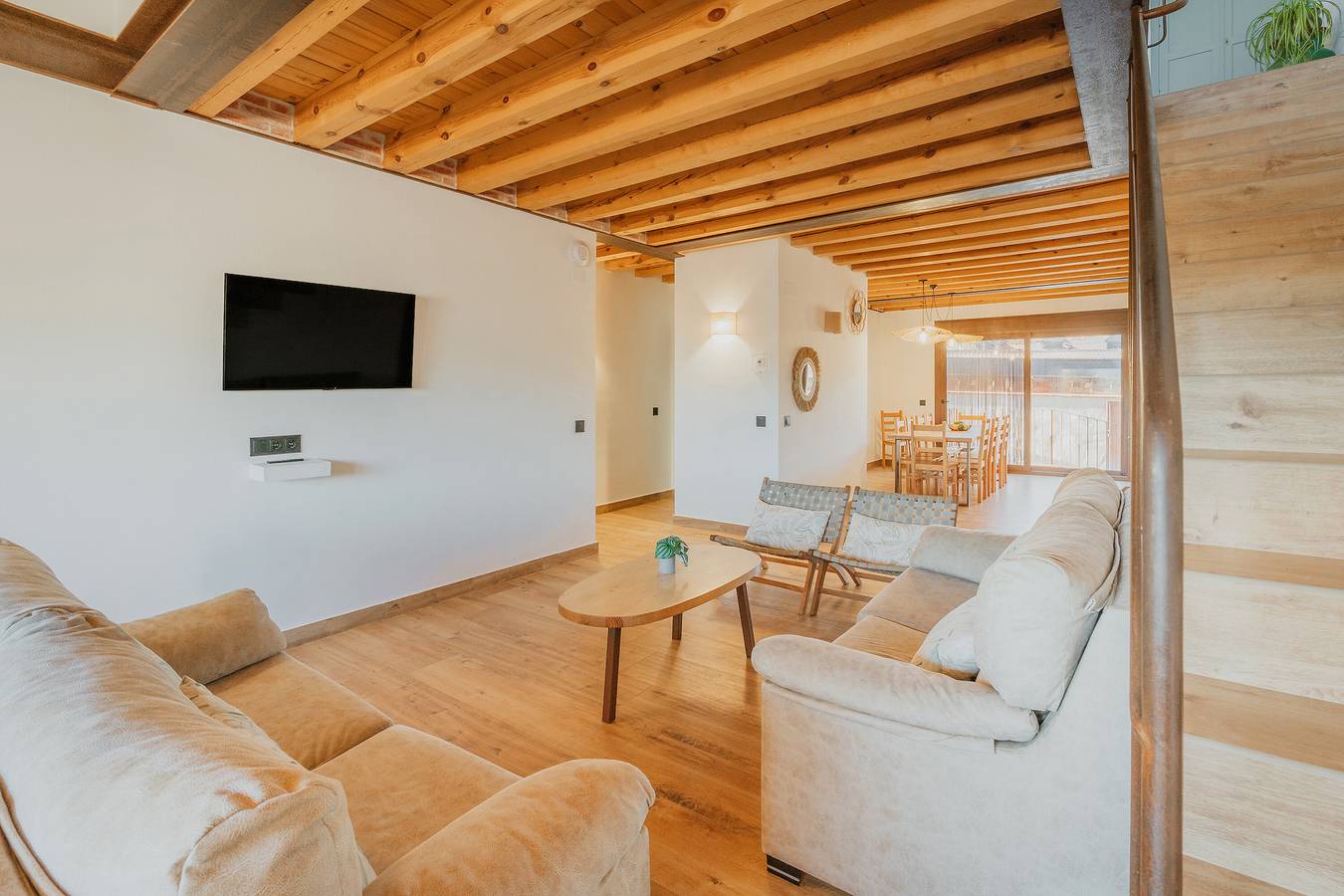 Casa rural 'El Mirador De La Montaña' con vistas a la montaña, Wi-Fi y aire acondicionado in La Cuesta (Segovia), Turégano