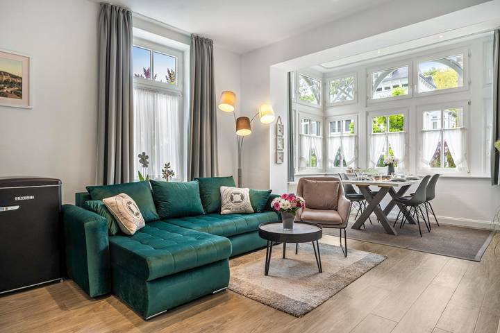 Ferienwohnung für 4 Personen, mit Balkon in Binz - 2