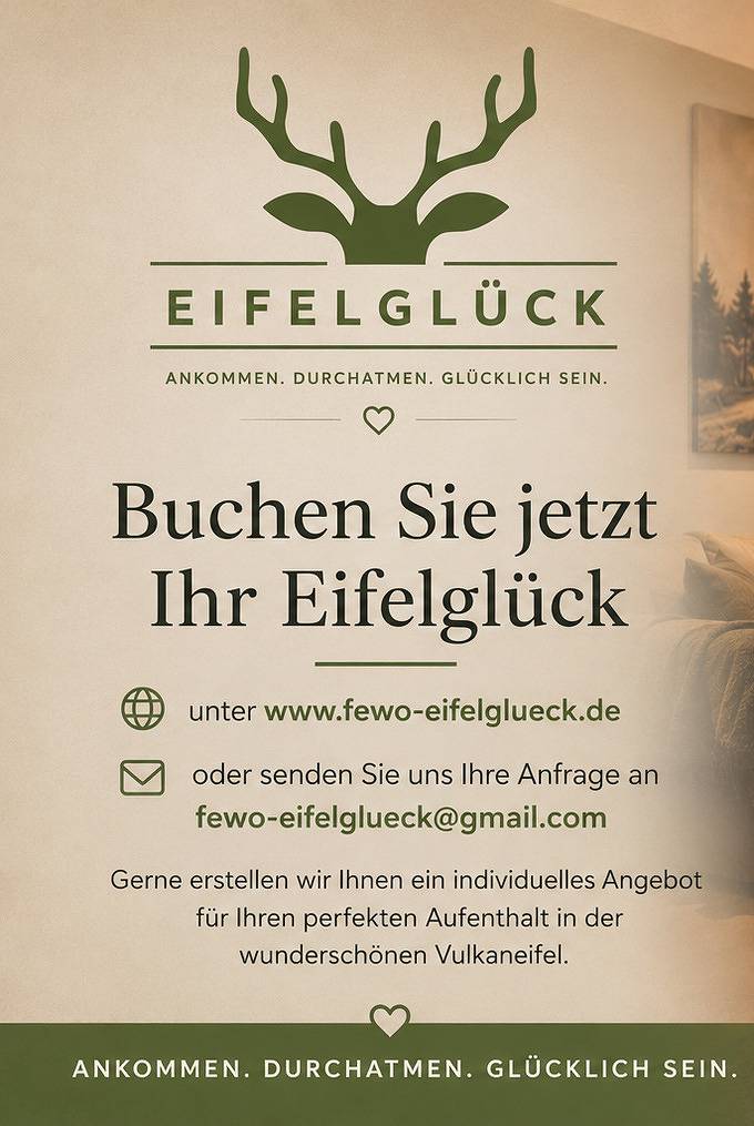 Ganze Ferienwohnung, Wellness Appartement Eifelglück **** in Pelm, Vulkaneifel