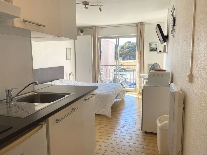 Studio pour 2 personnes, avec Balcon