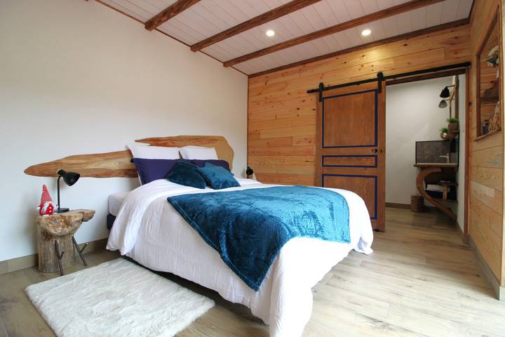 Chambre d’hôte pour 2 personnes, avec Terrasse ainsi que Jardin et Vue à Cleurie