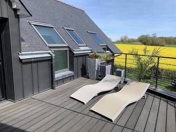 Location de vacances pour 8 personnes, avec jardin à Pleudihen-sur-Rance