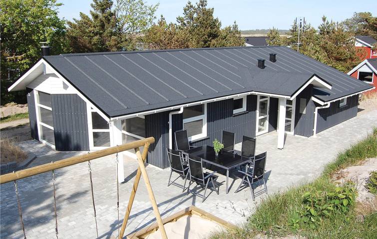 Ferienhaus für 6 Personen, mit Sauna und Terrasse sowie Whirlpool in Henne Strand