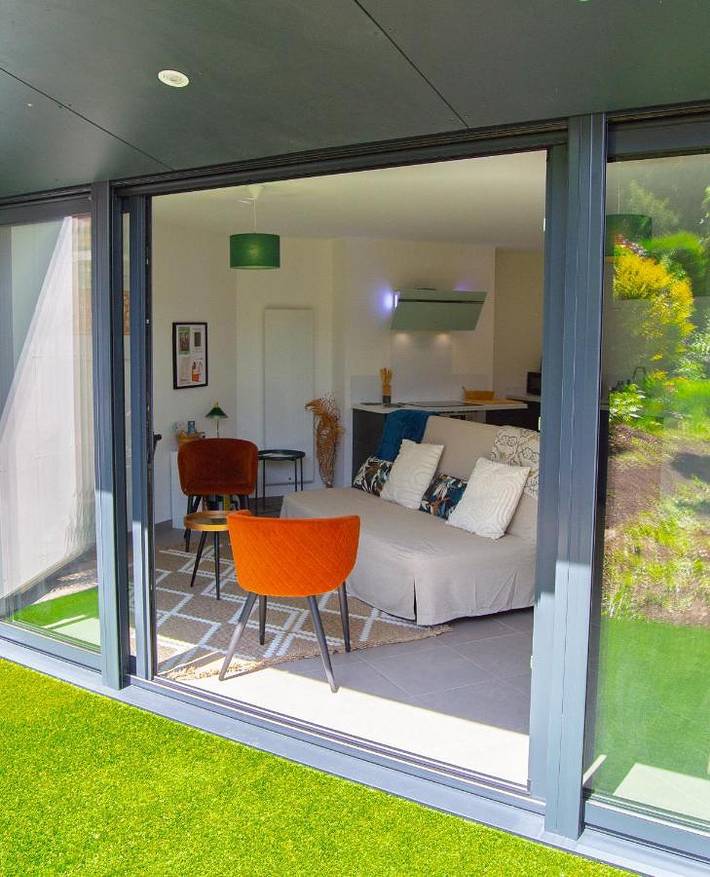 Apartamento de vacaciones para 4 personas, con jardín y vistas - 1