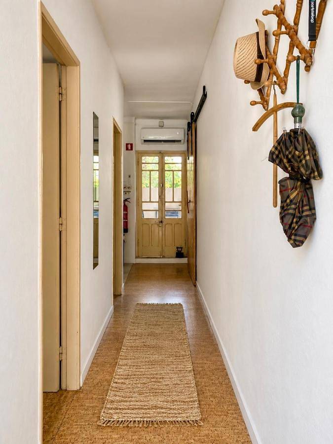 Casa de férias para 3 pessoas, com jardim e vista em Montijo